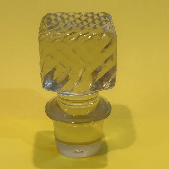 Clear Glass Bottle Stopper for Decanter VINTAGE - Picture 6 of 11